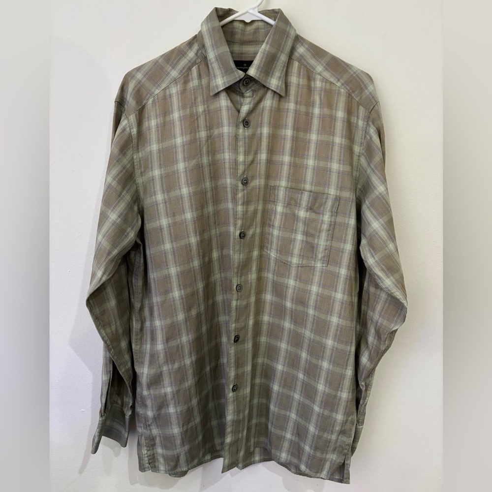Ermenegildo Zegna Size Medium Dress Shirt
